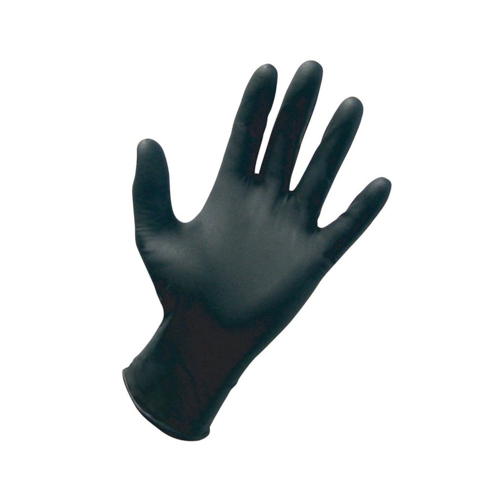 Black Nitrile Gloves